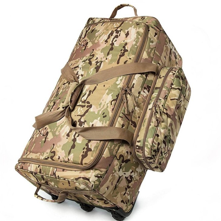 Militè Duffle Bag ak wou